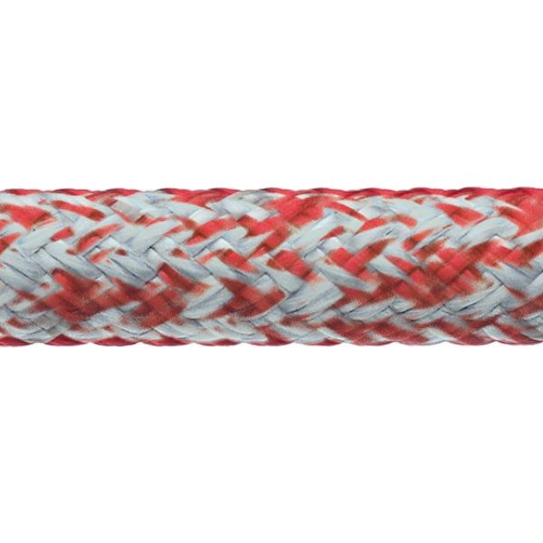 Robline Globe Pro Robtec fald, Hvid/Rød - 1 mtr