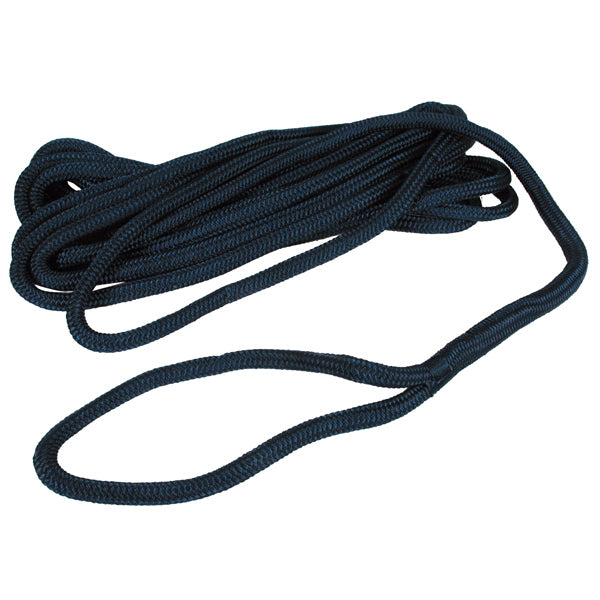 Robline fortøjning dobbelt flettet navy 10mm 10m