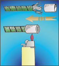 Krympeflex 4cm.