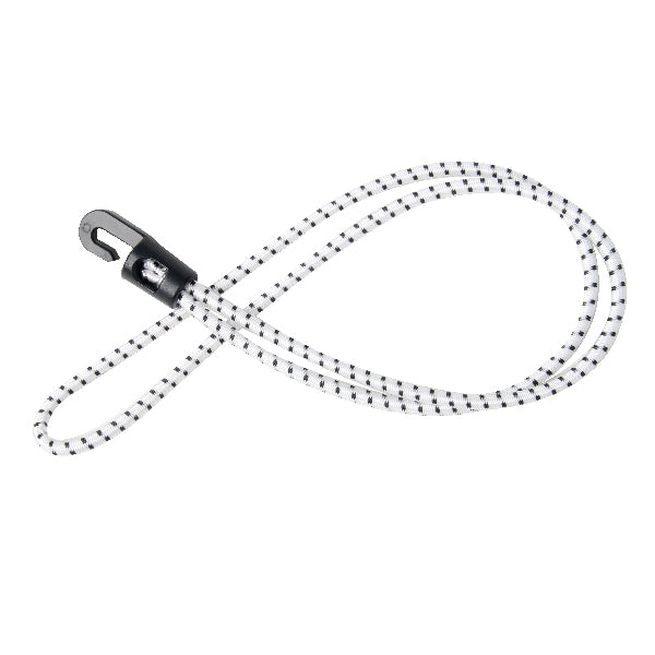 1852 Elastik med krog Ø4mm hvid