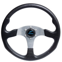 Sportsrat sort, Ø343mm, med 3/4" std. nav