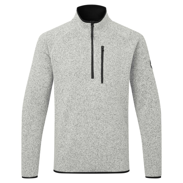 Gill 1500 1/4 lynlås fleece jakke Grå