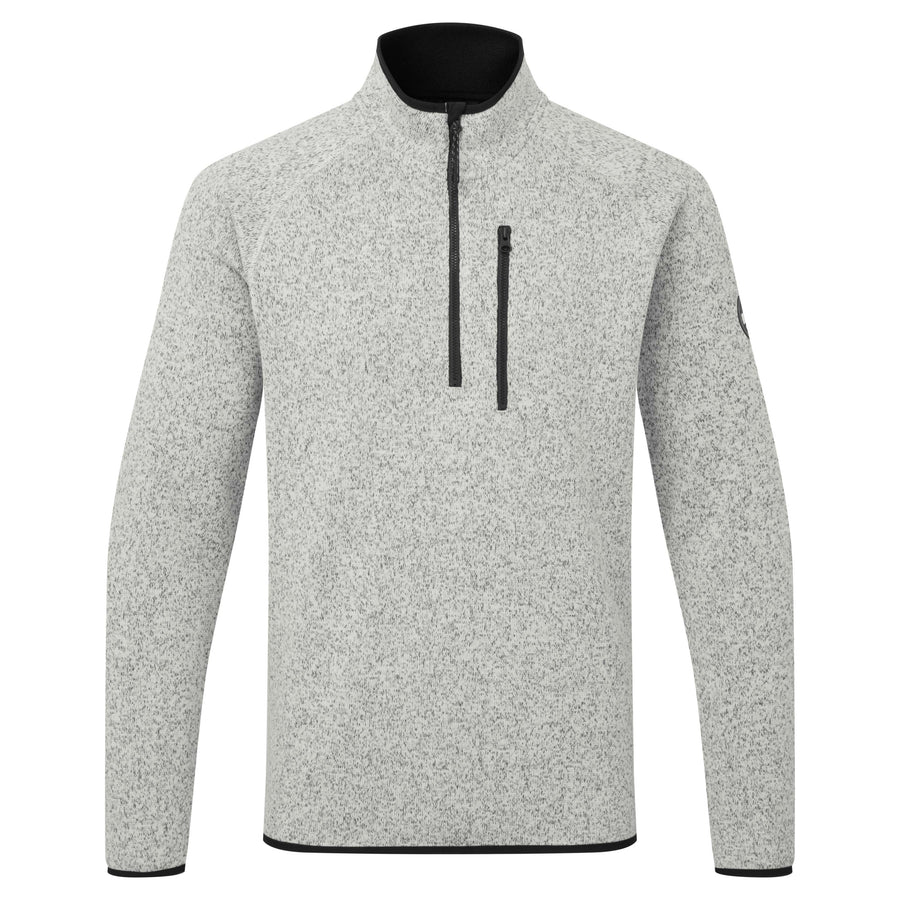 Gill 1500 1/4 lynlås fleece jakke Grå