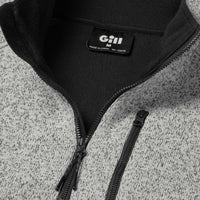 Gill 1500 1/4 lynlås fleece jakke Grå