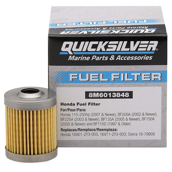 Quicksilver 8M6013848 Brændstoffilter - udvalgte Honda påhængsmotorer