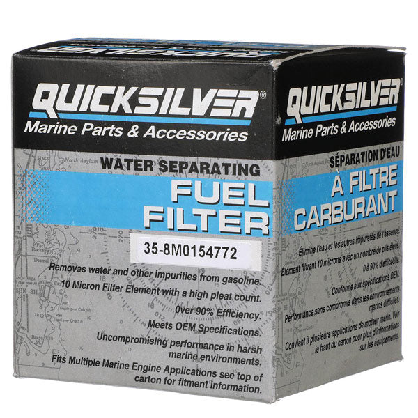Quicksilver 8M0154772 Brændstoffilter, vandsep. - Johnson/Evinrude