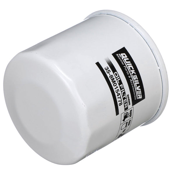 Quicksilver 8M0154778 Oliefilter til forskellige marinemotorer