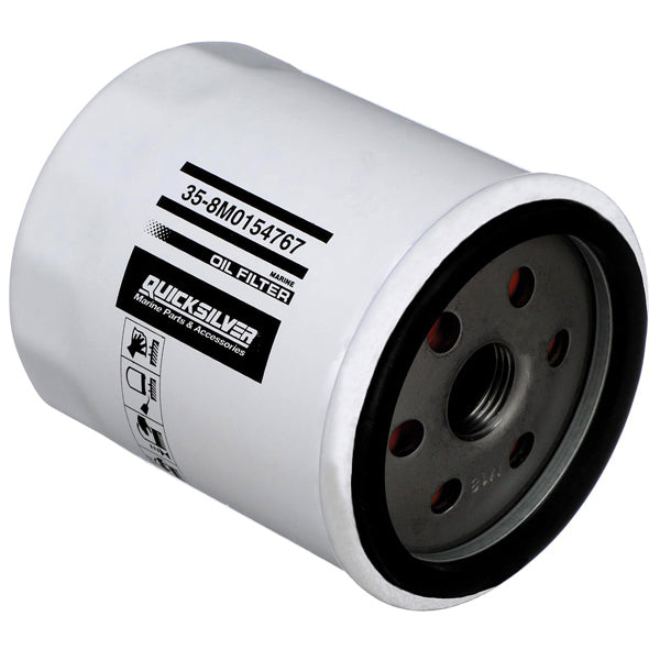 Quicksilver 8M0154767 Oliefilter til forskellige marinemotorer
