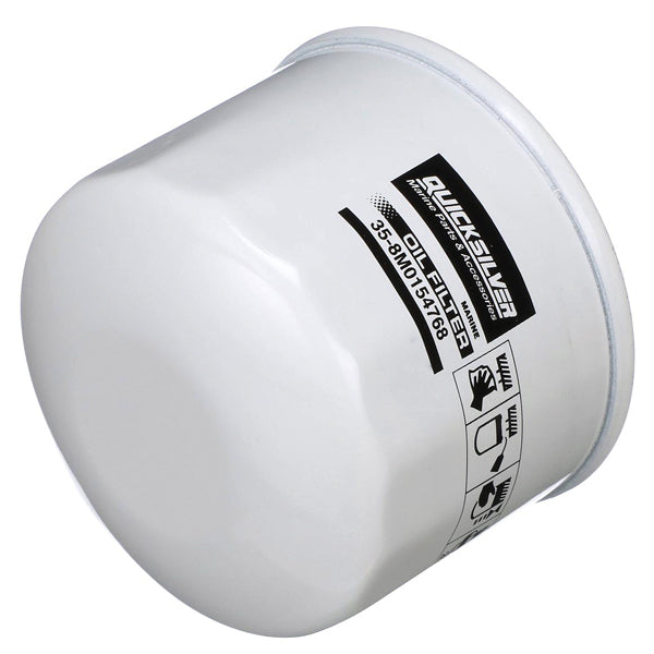 Quicksilver 8M0154768 Oliefilter til forskellige marinemotorer
