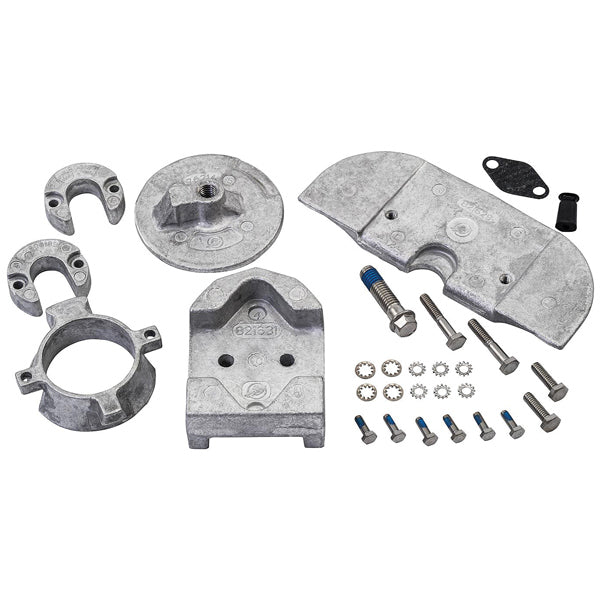 Quicksilver 888756Q03 Aluminiumanodesæt til Alpha One Gen II-drev
