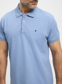 Carl Poloshirt – Sky Blue Melange