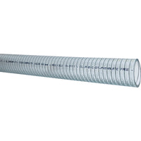 Klar slange med stålspiral food quality 12mm, rulle