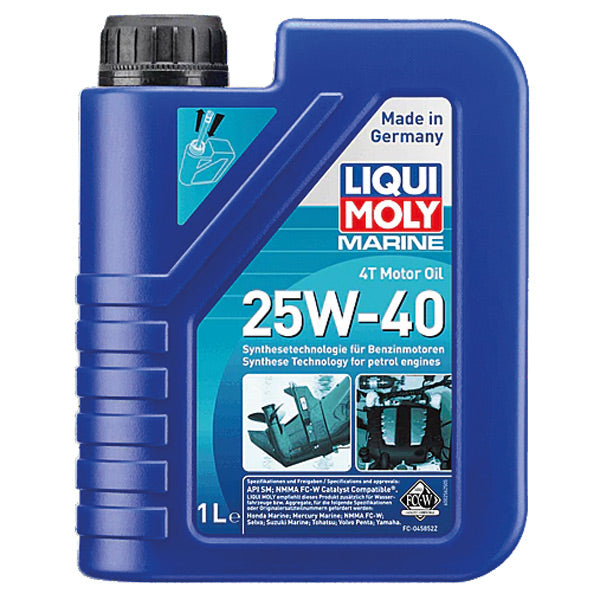 Liqui moly marine 4t motor olie 25w-40
