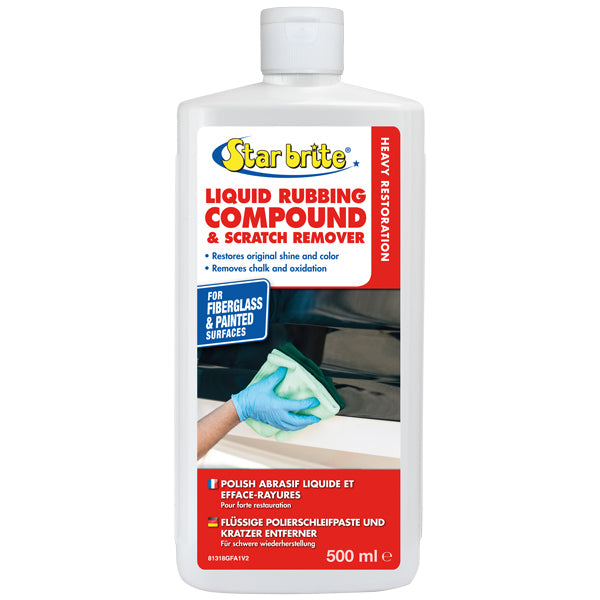 Star Brite flydende rubbing heavy duty 500 ml.