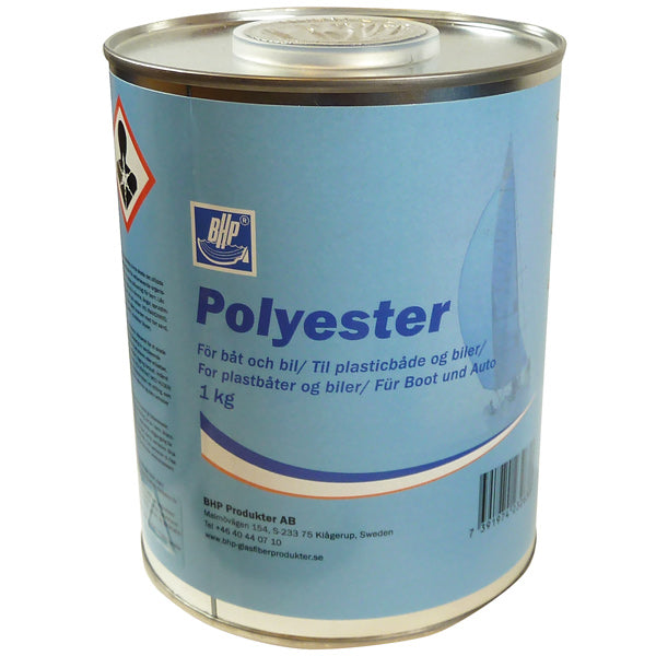 BHP Polyesterplast uden hærder