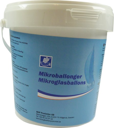 BHP Microglasballoner liter