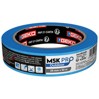 Geko Pro outdoor Blå afdækningstape, 5 mdr UVR. X 50M