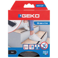 GEKO Skridsikker tape x 5 m sort