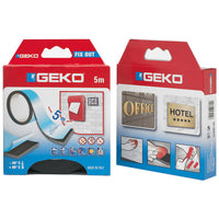 Geko Fix Out dobbeltsidet tape 25mm x 5m