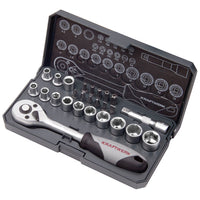 Kraftwerk Topnøglesæt Basic-Line 26 dele 1/4" 4 -13mm