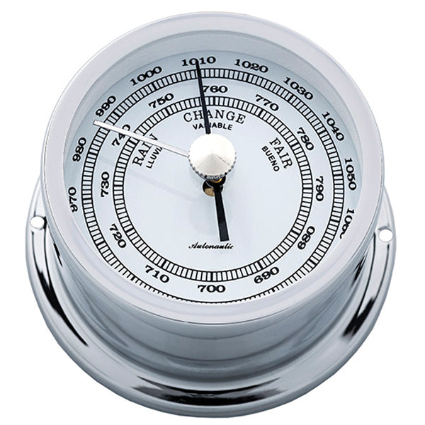 Autonautic minor 72 barometer Ø72/50 mm forkromet messing