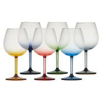 MB Party Vinglas 650ml Non slip 6 stk