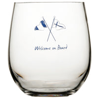 MB Welcome on board Vandglas Ø9cm H10cm 414 ml. 6stk NON SLI