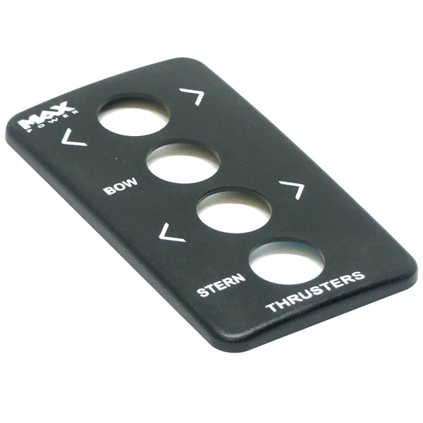 Max Power dæksel sort til dobbelt joystick panel 1441380